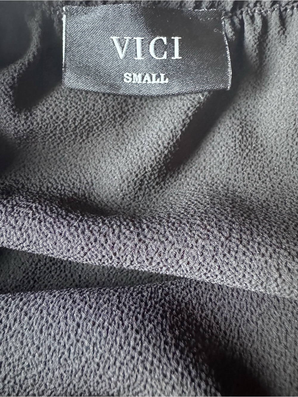 VICI Black Strapless Wide Leg Jumpsuit Size Small - Picture 5 of 5